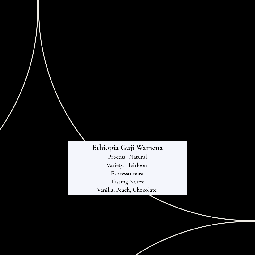 Ethiopia Guji Wamena tasting card